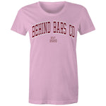 Behind Bars Co Varsity - Women’s T-Shirt
