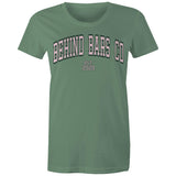 Behind Bars Co Varsity - Women's T-Shirt