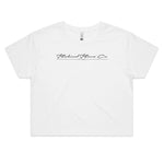 Script - Women's Crop Tee