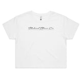 Script - Women's Crop Tee