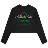 Retro Behind Bars - Women's Long Sleeve Crop Tee