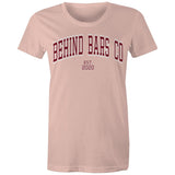 Behind Bars Co Varsity - Women’s T-Shirt