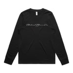 Script - Women’s Long Sleeve T-Shirt