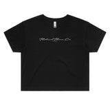 Script - Women's Crop Tee