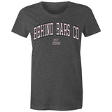 Behind Bars Co Varsity - Women's T-Shirt