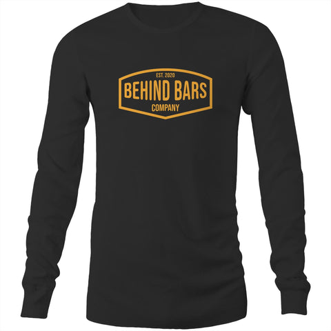 BehindBarsCo Oil Logo - Mens Long Sleeve T-Shirt