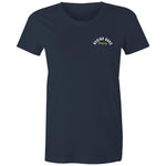 Born&Raised Womens T-Shirt - Navy
