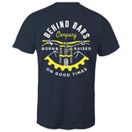 Born&Raised Mens T-Shirt - Navy
