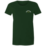 Born&Raised Womens T-Shirt - Forest Green