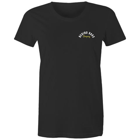 Born&Raised Womens T-Shirt - Black
